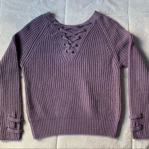 Reversible Knitted Sweater
